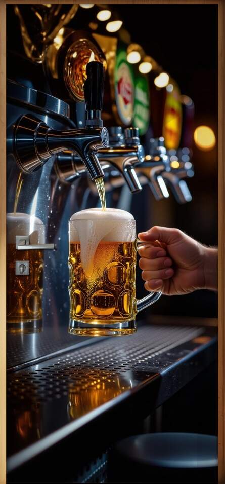 Adesivo de Porta Cerveja