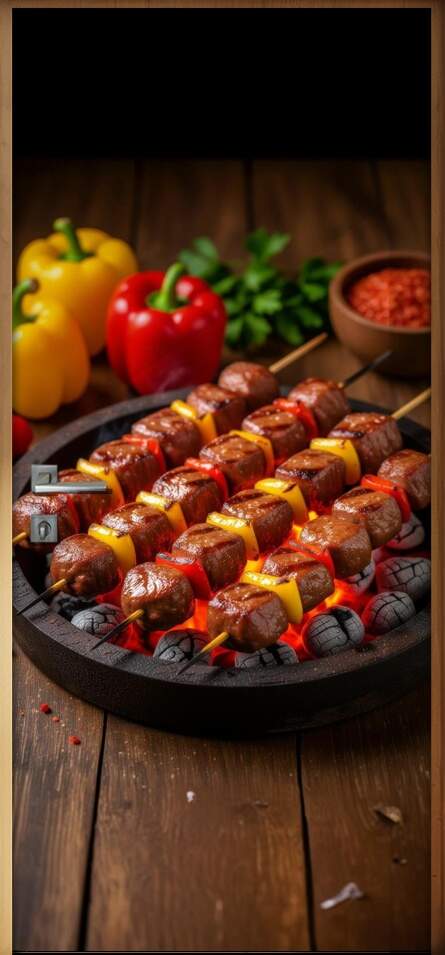 Adesivo de Porta Churrasco