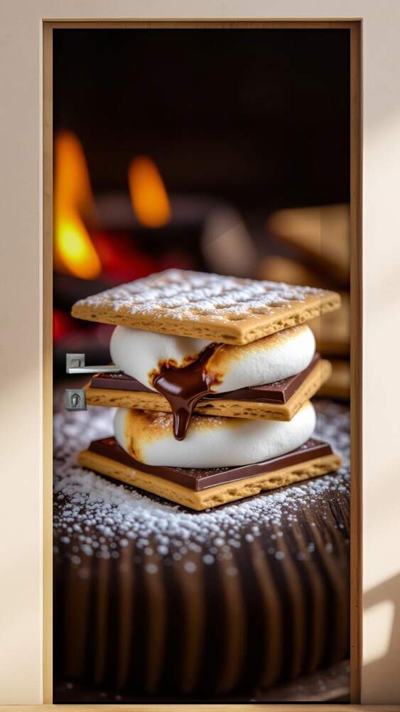 Adesivo de Porta Marshmallow