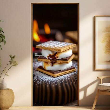 Adesivo de Porta Marshmallow