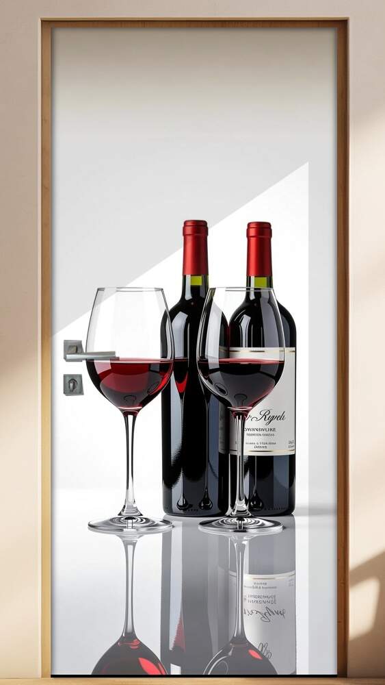 Adesivo de Porta Vinho
