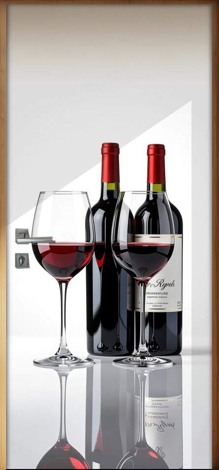 Adesivo de Porta Vinho