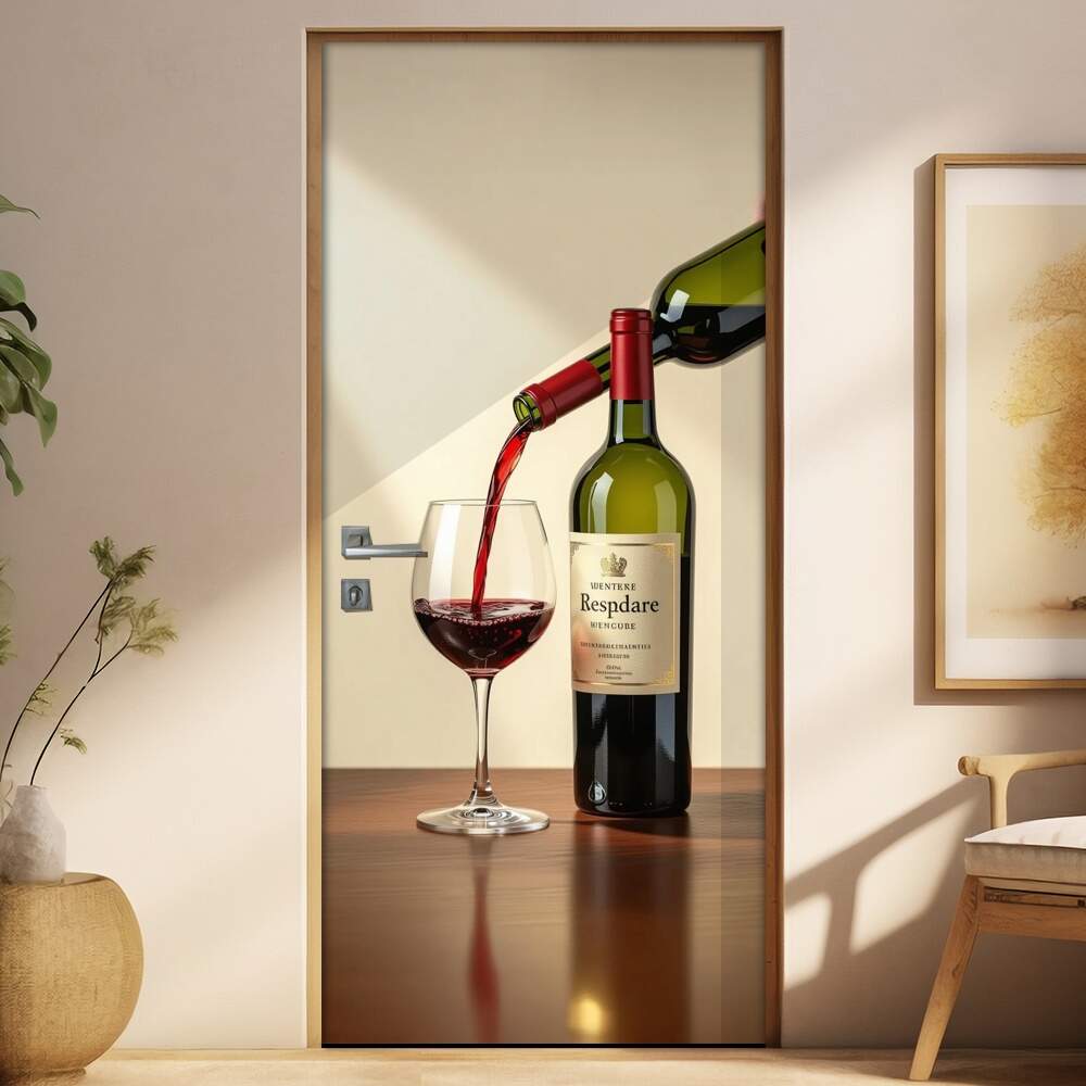Adesivo de Porta Vinho
