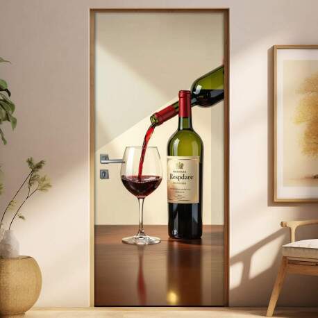 Adesivo de Porta Vinho