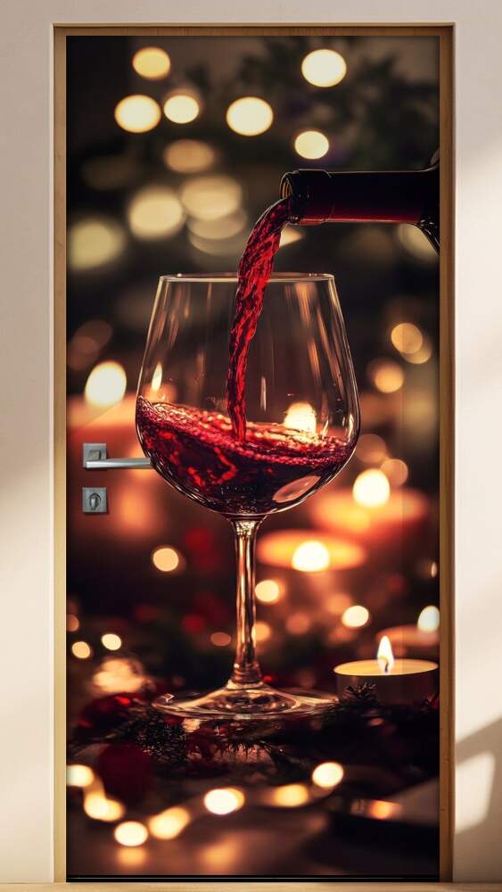 Adesivo de Porta Vinho