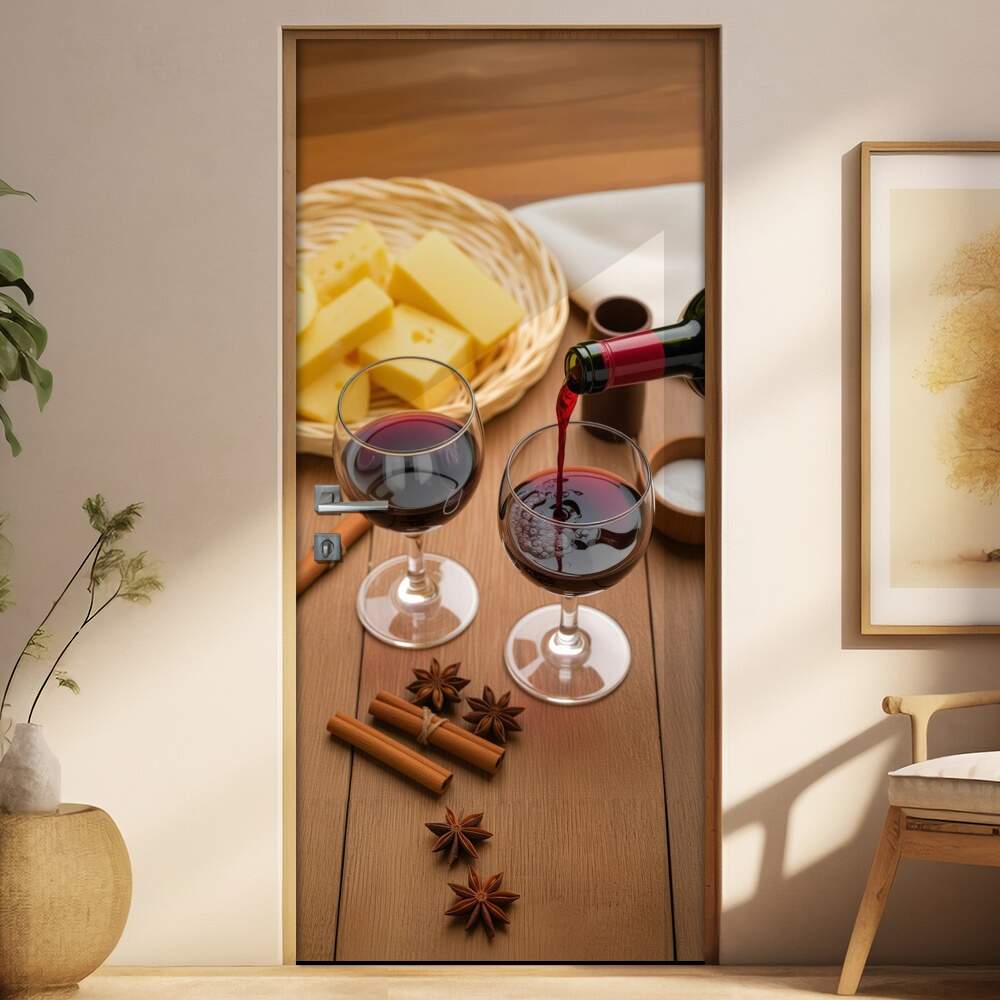 Adesivo de Porta Vinho