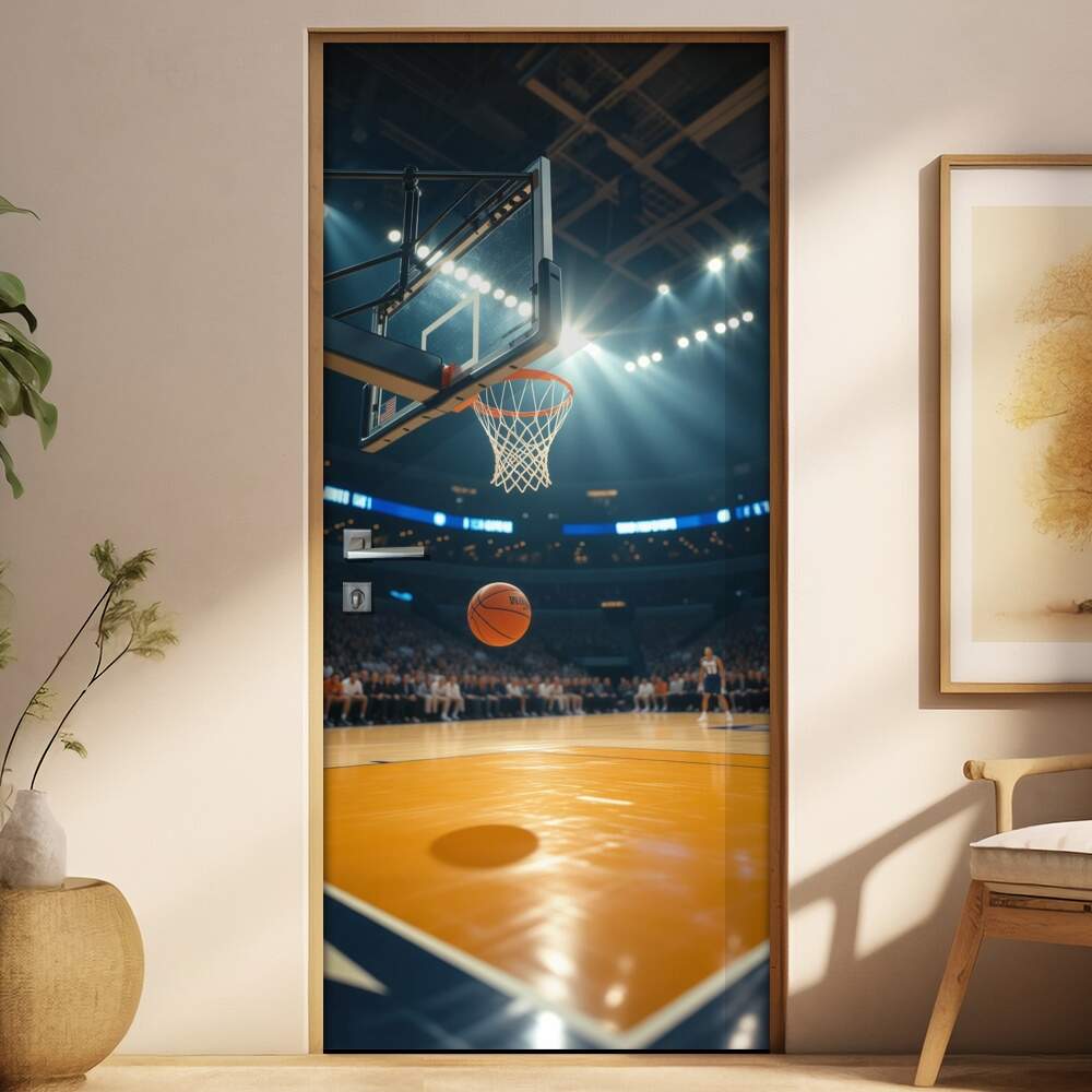 Adesivo de Porta Basquete