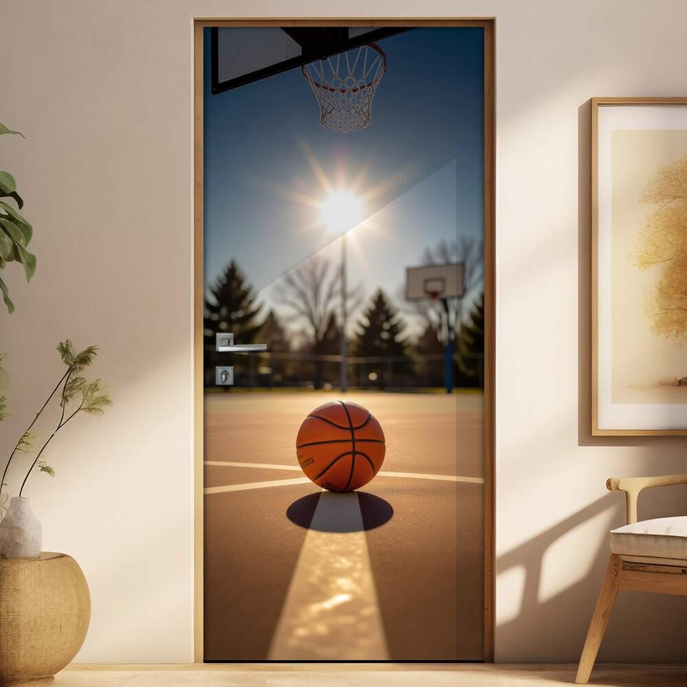 Adesivo de Porta Basquete