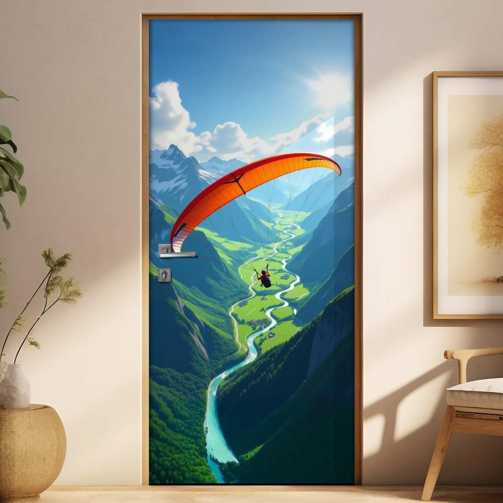 Adesivo de Porta Paraquedismo
