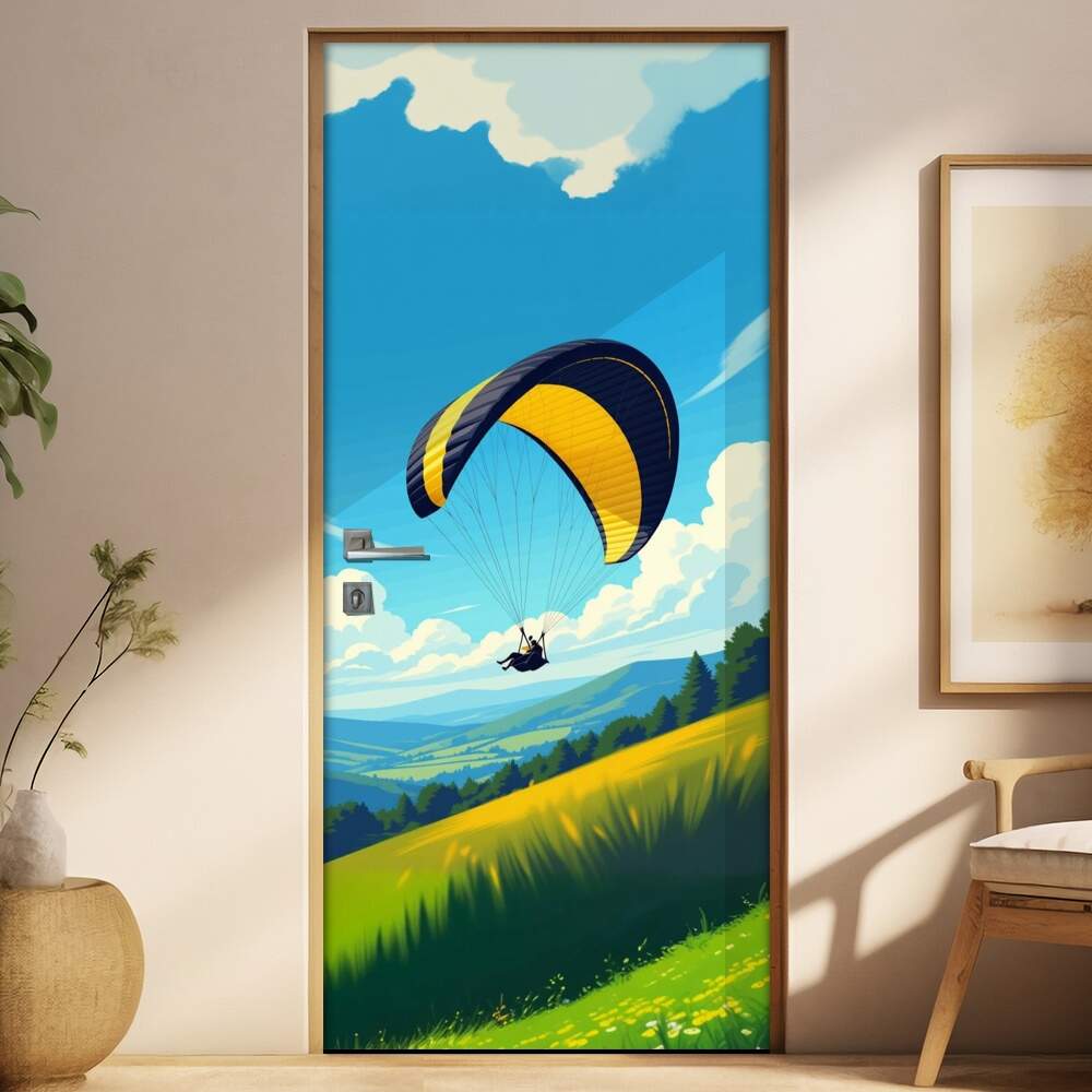 Adesivo de Porta Paraquedismo