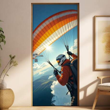 Adesivo de Porta Paraquedismo