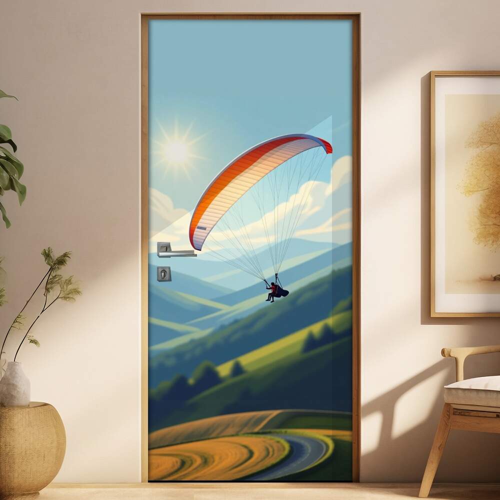 Adesivo de Porta Paraquedismo