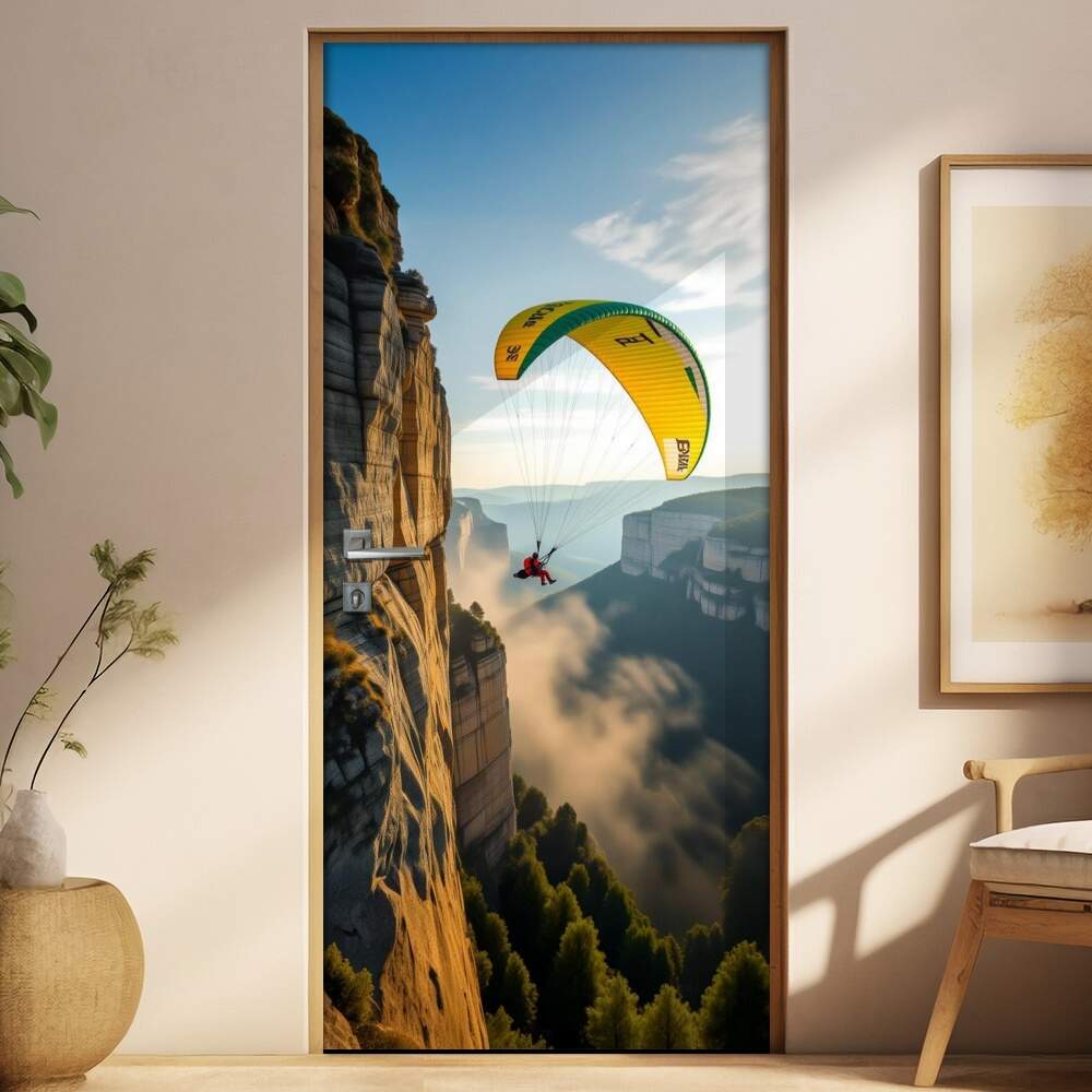 Adesivo de Porta Paraquedismo