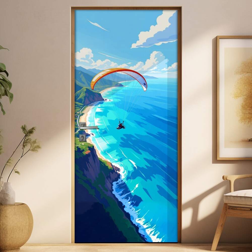 Adesivo de Porta Paraquedismo