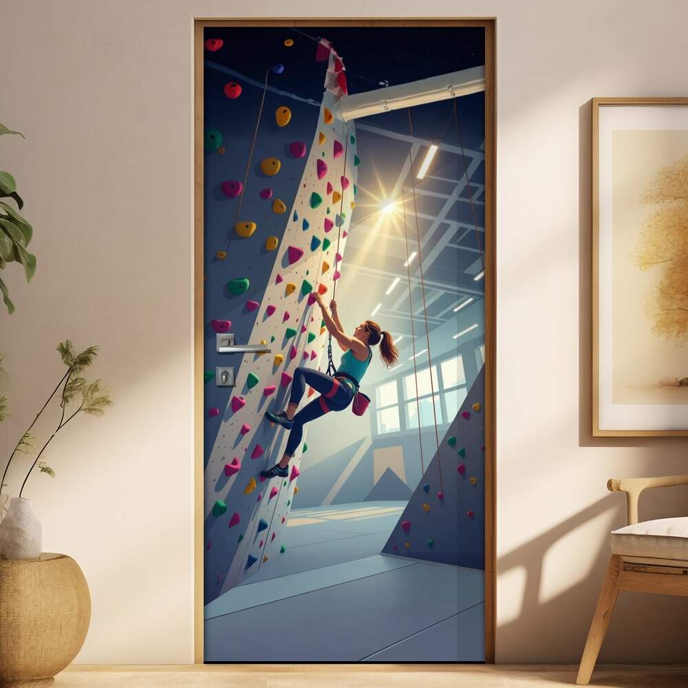 Adesivo de Porta Escalada