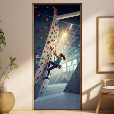 Adesivo de Porta Escalada