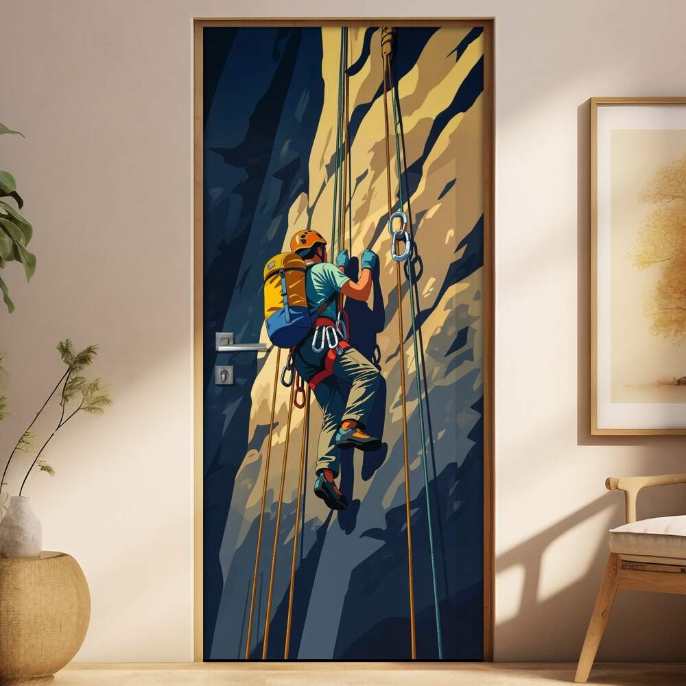 Adesivo de Porta Escalada