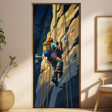 Adesivo de Porta Escalada