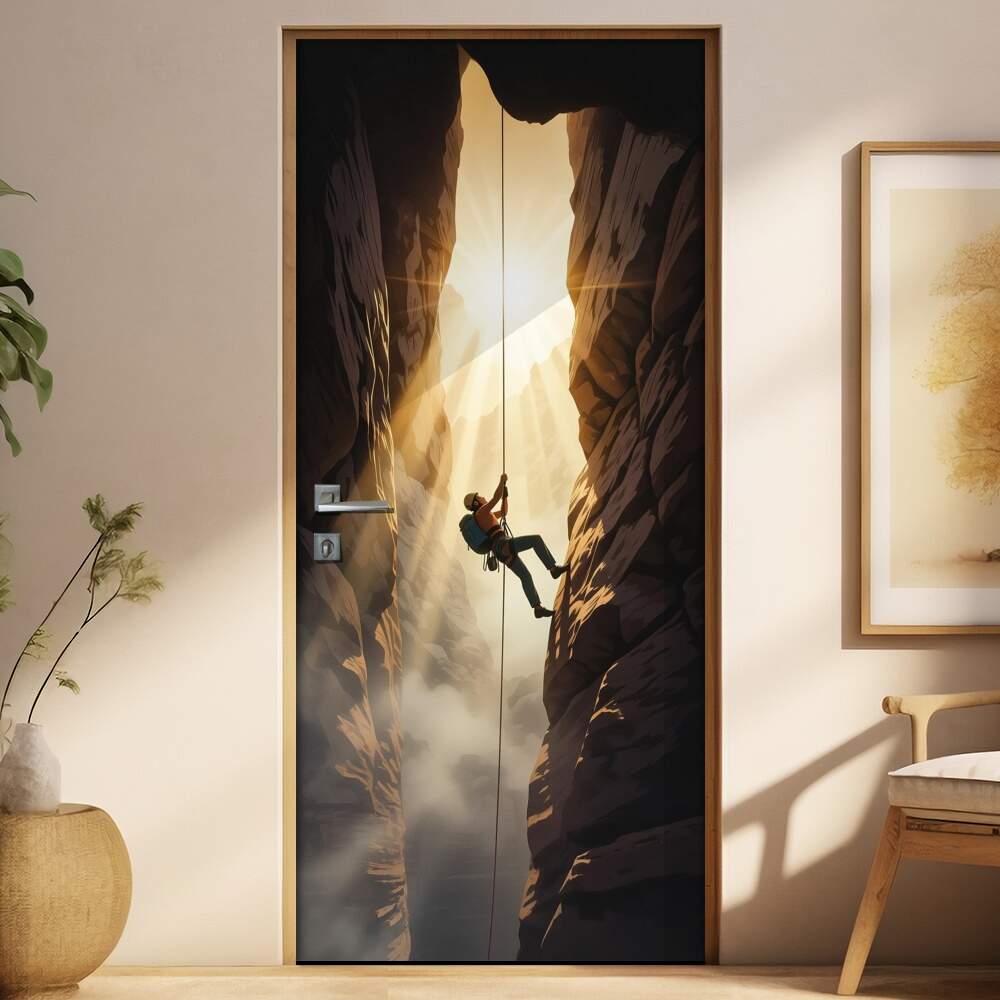 Adesivo de Porta Escalada