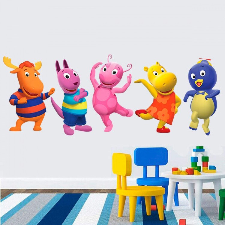 Adesivo de Parede Backyardigans modelo 2