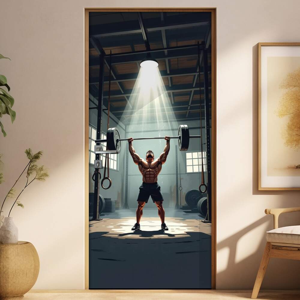 Adesivo de Porta Academia