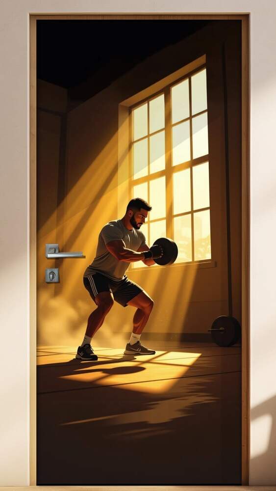 Adesivo de Porta Academia