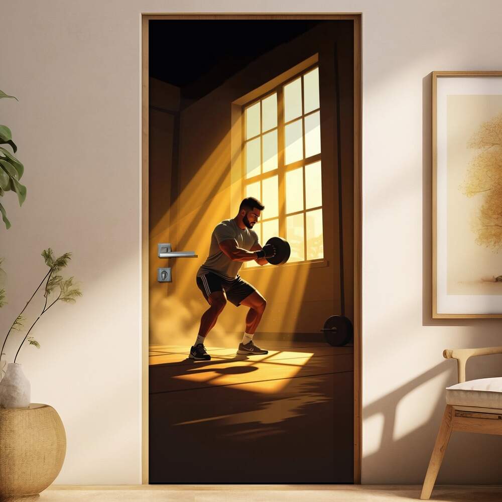 Adesivo de Porta Academia