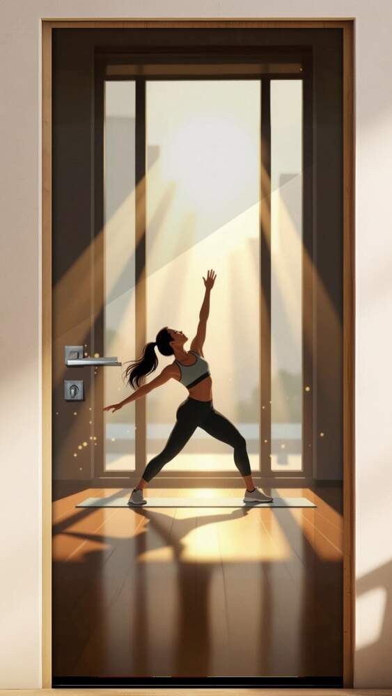 Adesivo de Porta Academia