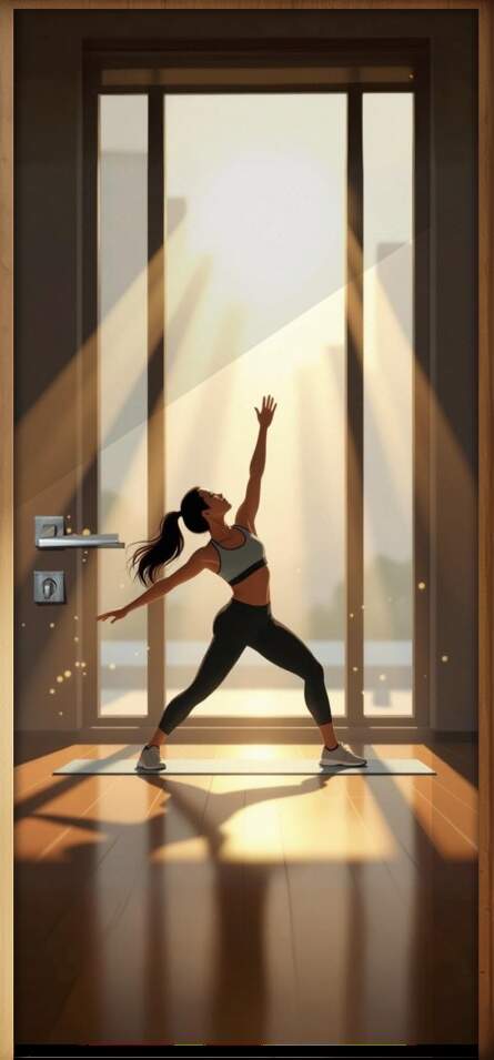 Adesivo de Porta Academia