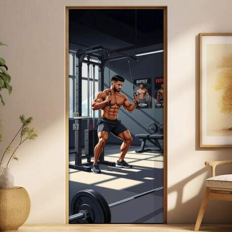 Adesivo de Porta Academia