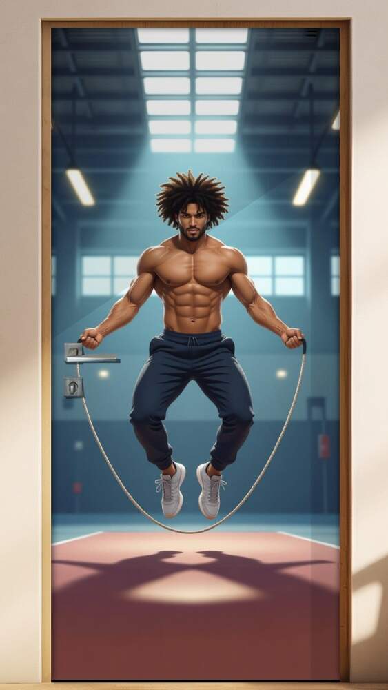 Adesivo de Porta Academia