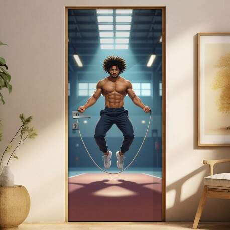 Adesivo de Porta Academia