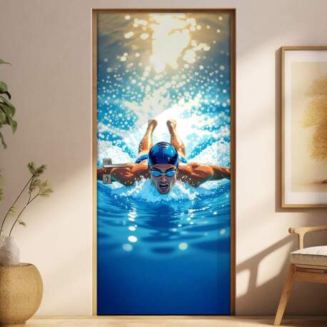 Adesivo de Porta Natao