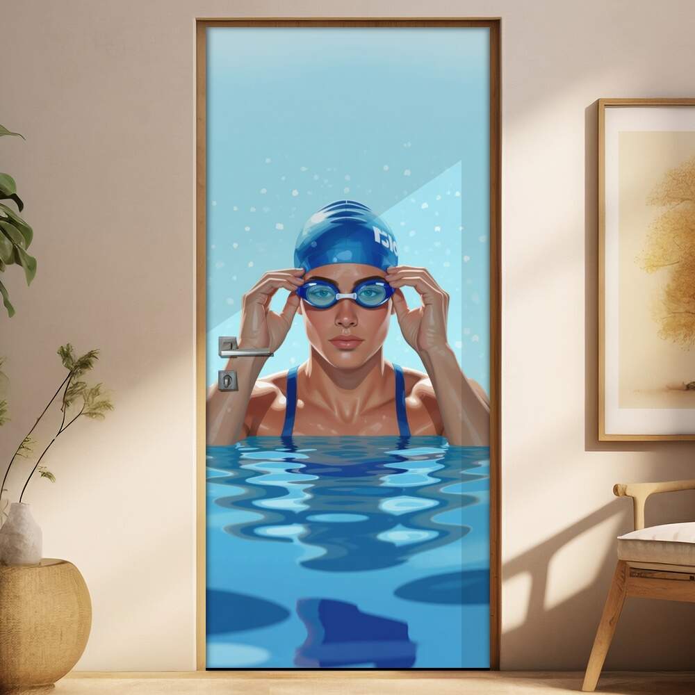 Adesivo de Porta Natao