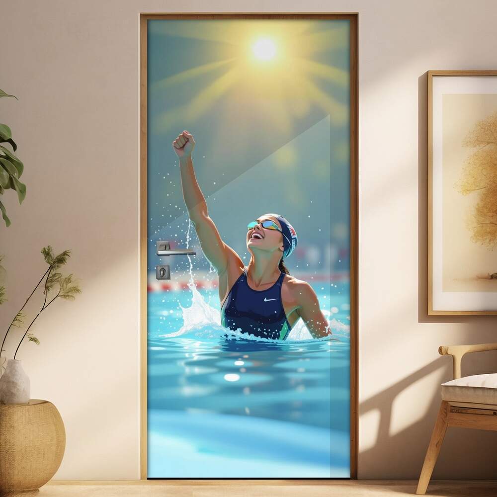 Adesivo de Porta Natao