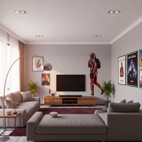 Adesivo de Parede Deadpool