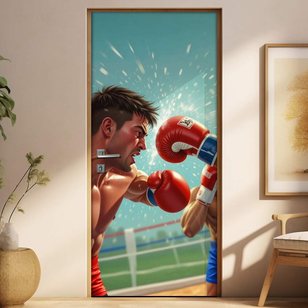 Adesivo de Porta Boxe