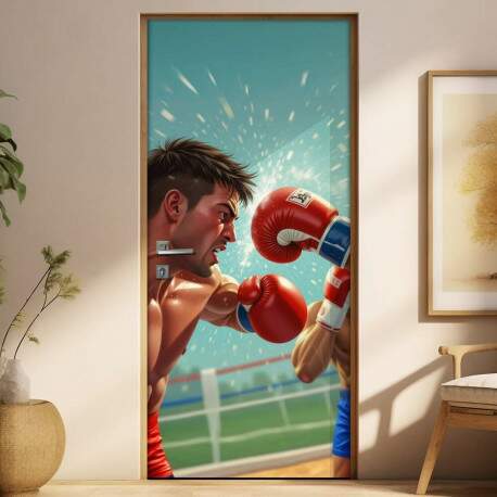 Adesivo de Porta Boxe