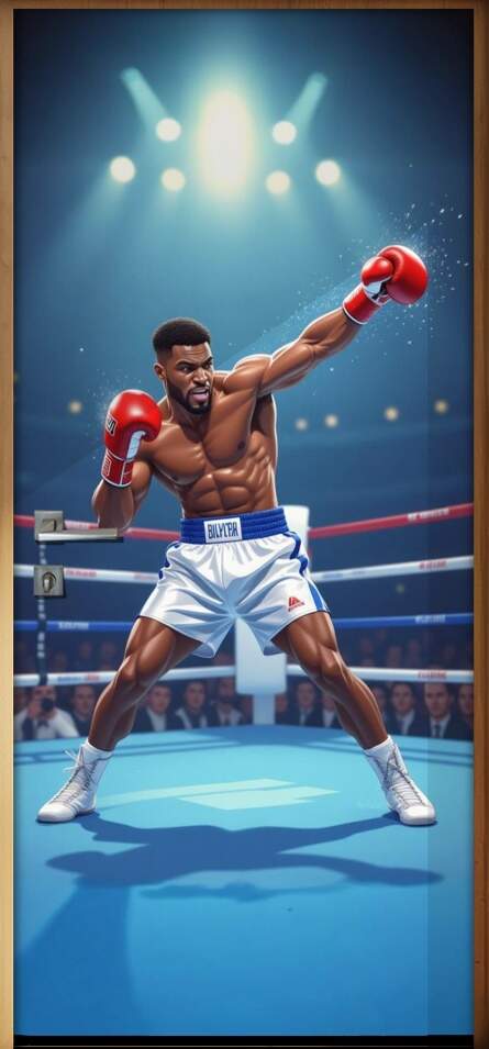 Adesivo de Porta Boxe