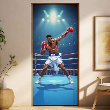 Adesivo de Porta Boxe