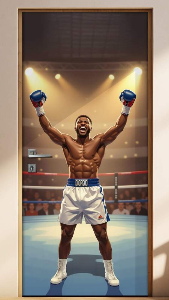 Adesivo de Porta Boxe