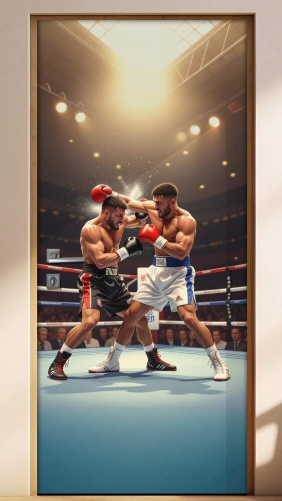 Adesivo de Porta Boxe