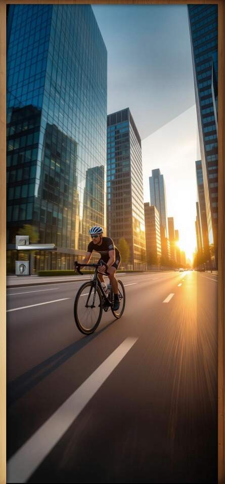 Adesivo de Porta ciclismo