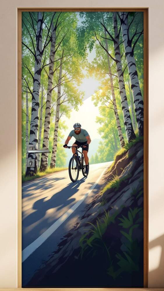 Adesivo de Porta ciclismo