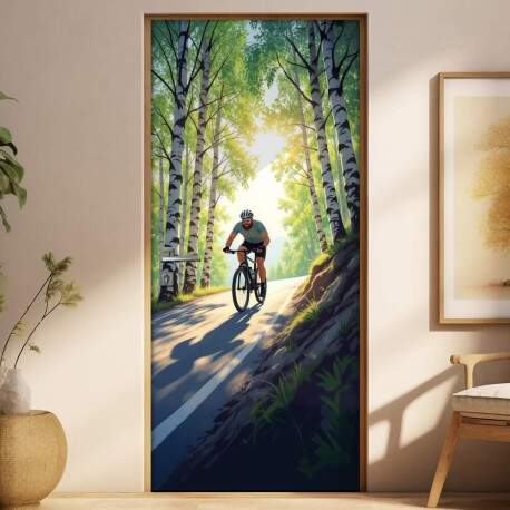 Adesivo de Porta ciclismo