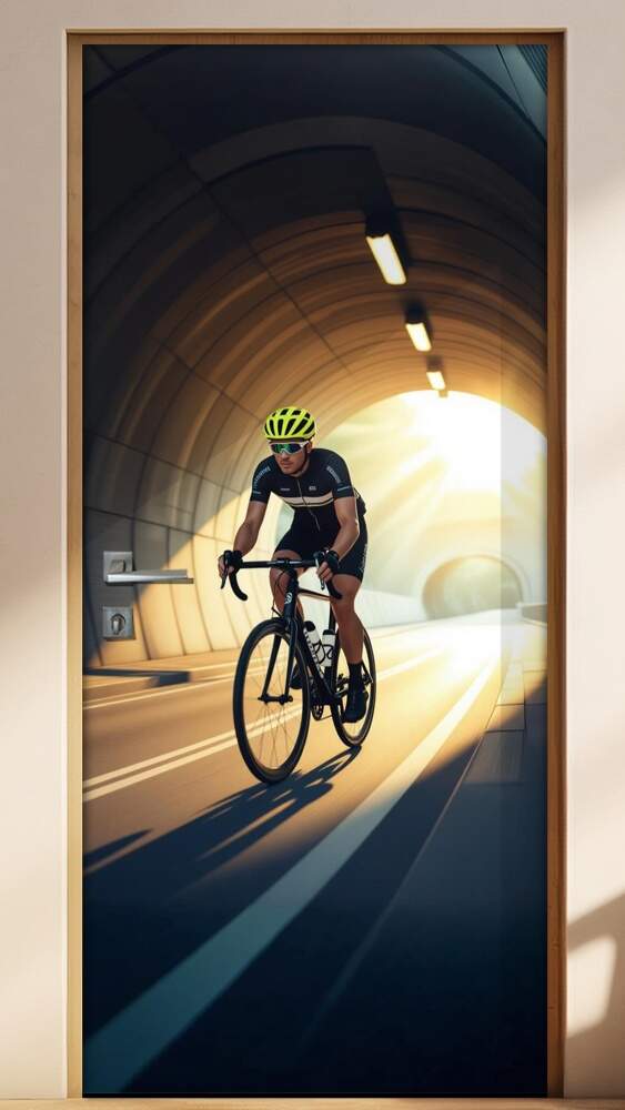 Adesivo de Porta ciclismo