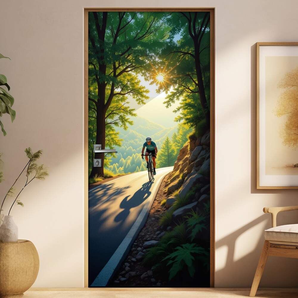 Adesivo de Porta ciclismo