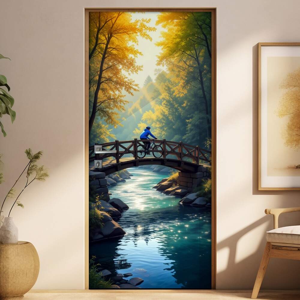 Adesivo de Porta ciclismo