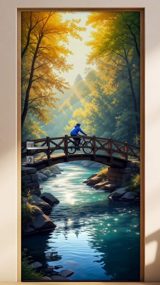 Adesivo de Porta ciclismo