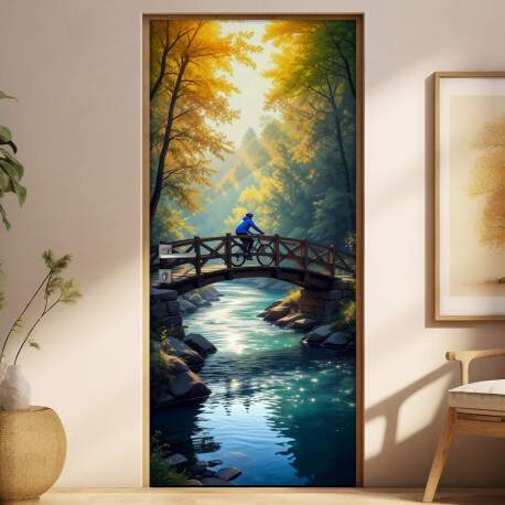 Adesivo de Porta ciclismo